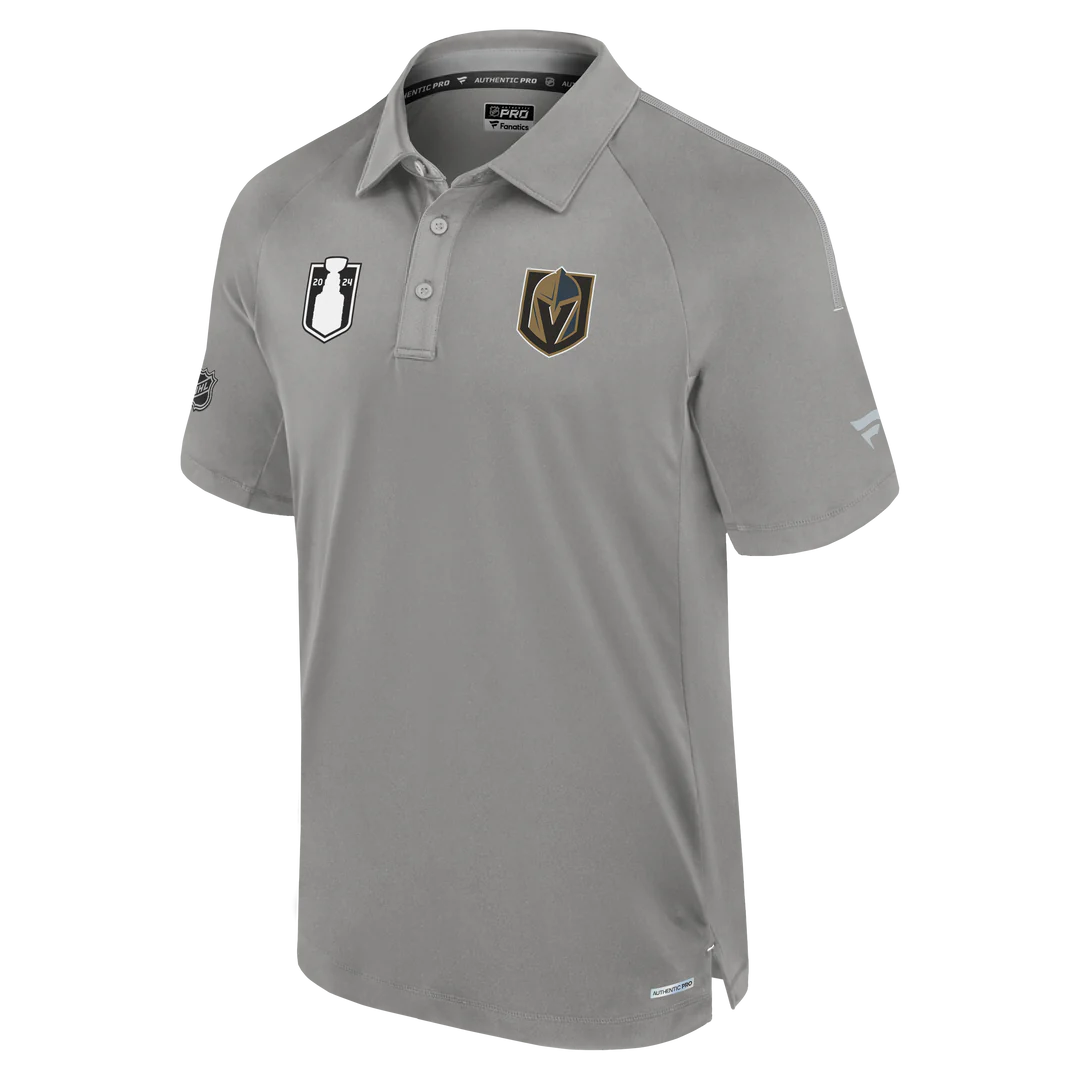 Vegas Golden Knights Men's 2024 Playoffs Authentic Pro Polo Shirt