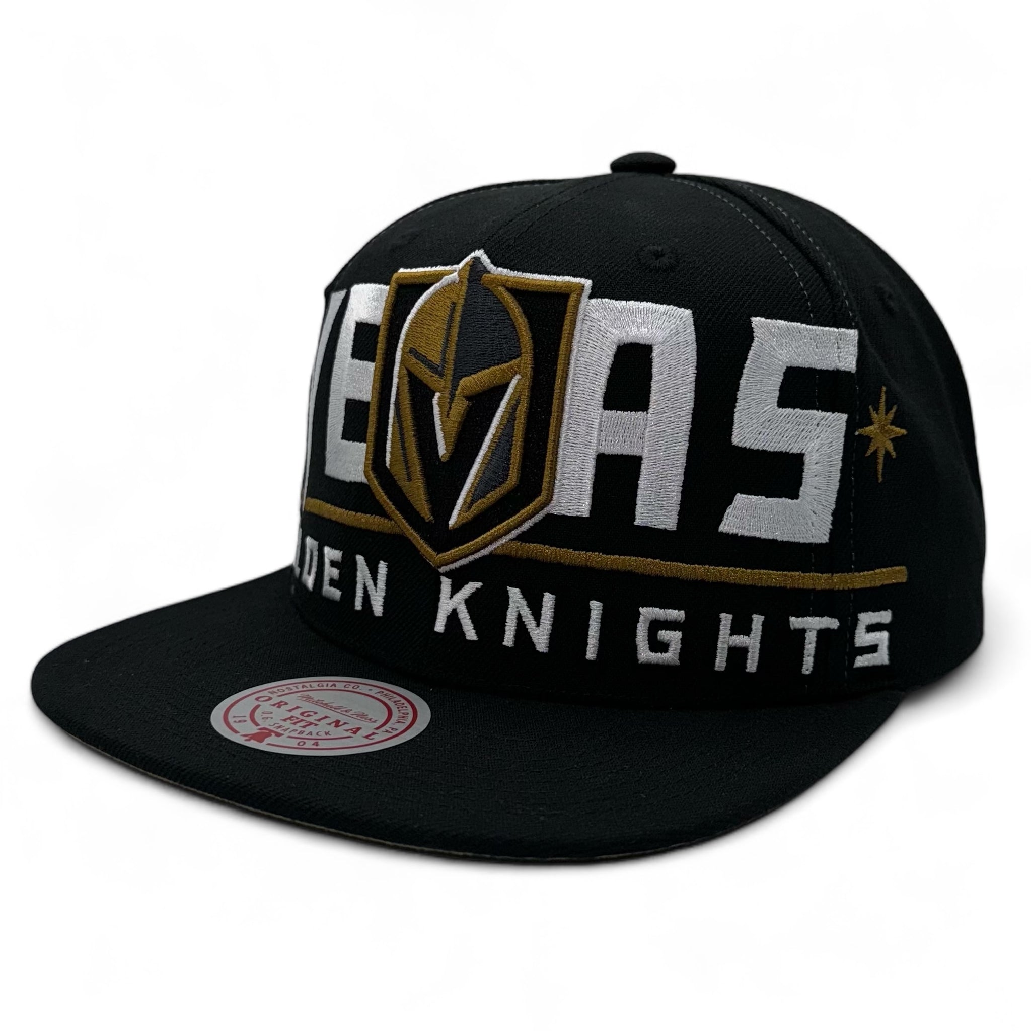 Vegas Golden Knights Full Frontal Snapback Hat