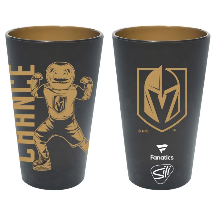 Vegas Golden Knights Chance 16 oz Silicone Pint Glass