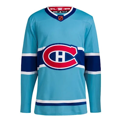 Montreal Canadiens Men's Reverse Retro 2.0 Adidas Authentic Blank Jersey