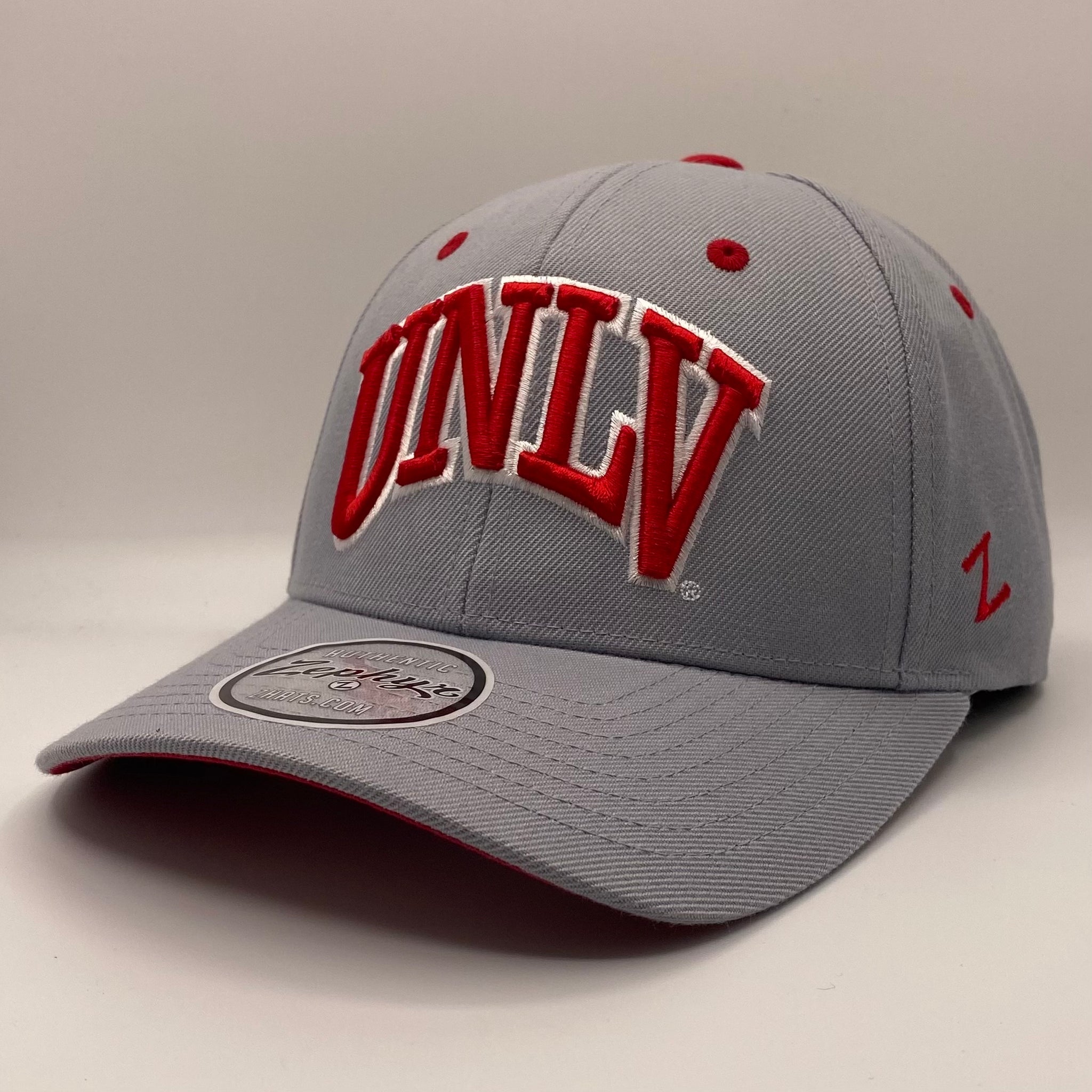University of Nevada Las Vegas UNLV Rebels Competitor Snapback - Gray