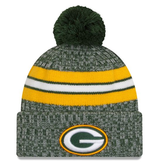 Green Bay Packers New Era 2023 Sideline Sport Knit Beanie