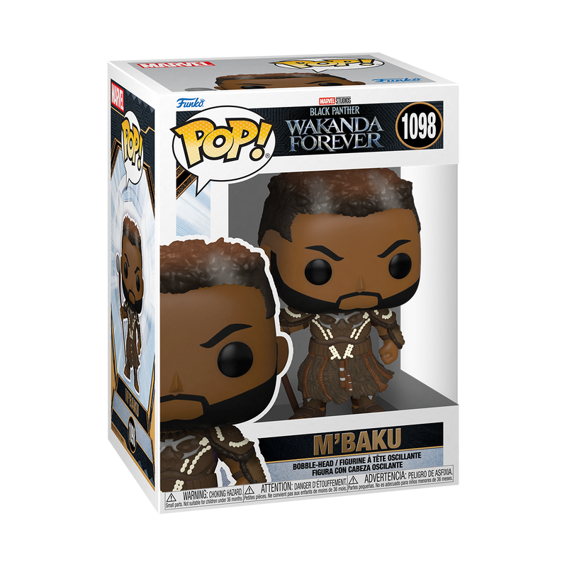 Funko POP! Marvel: Black Panther: Wakanda Forever - M'Baku #1098