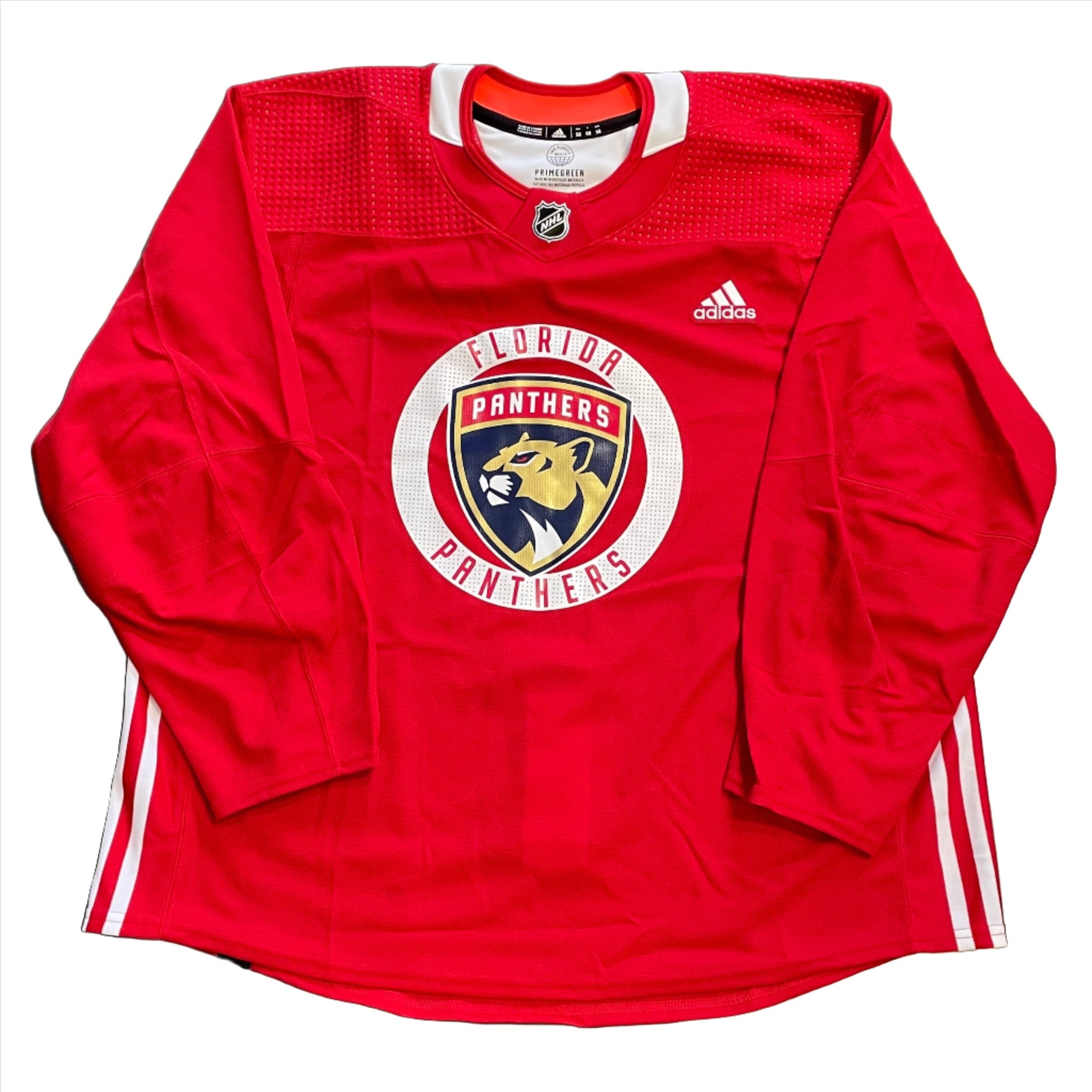 Florida Panthers Red Practice M.I.C. Professional Cut Jersey (FINAL SALE)