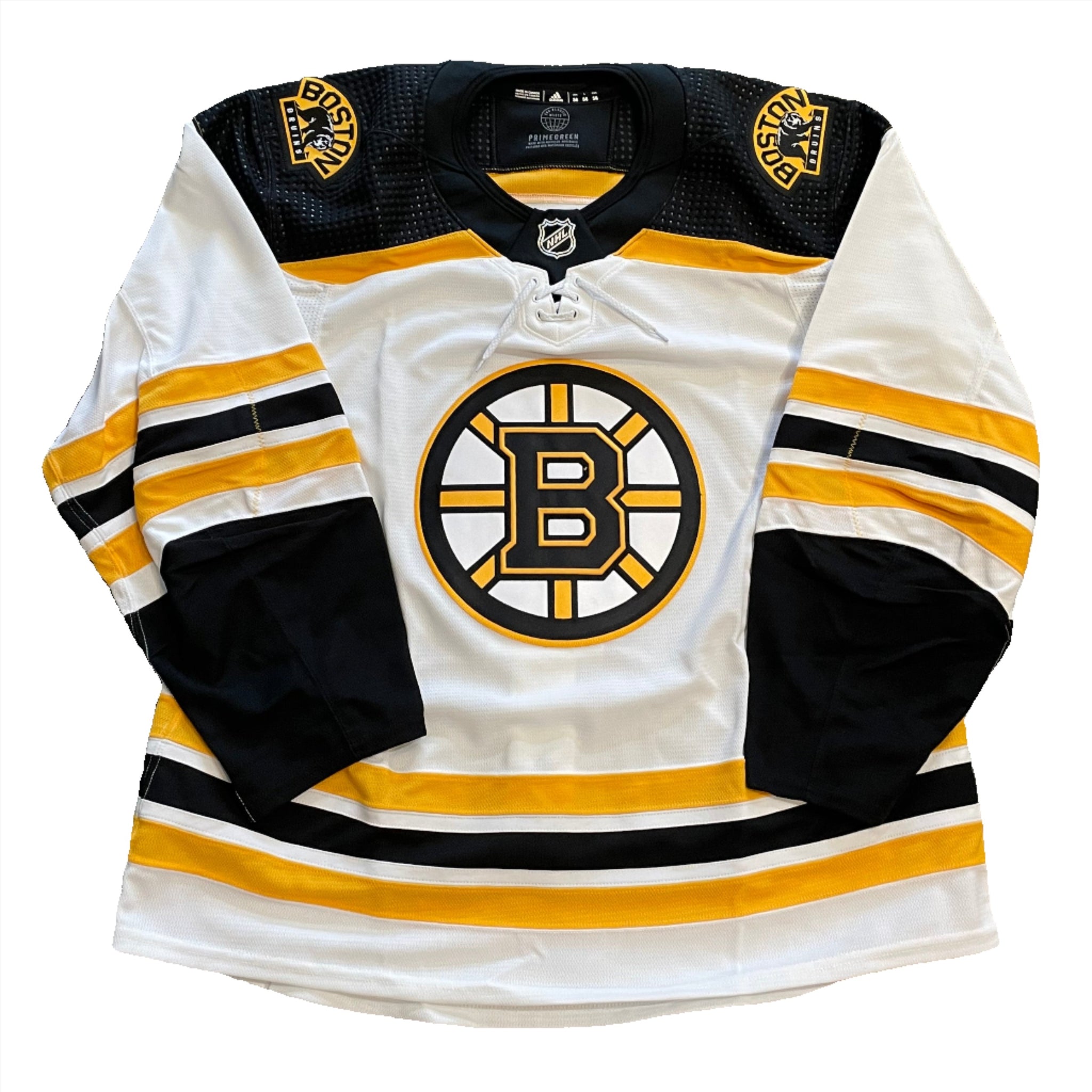 Boston Bruins Away White M.I.C. Professional Cut Jersey