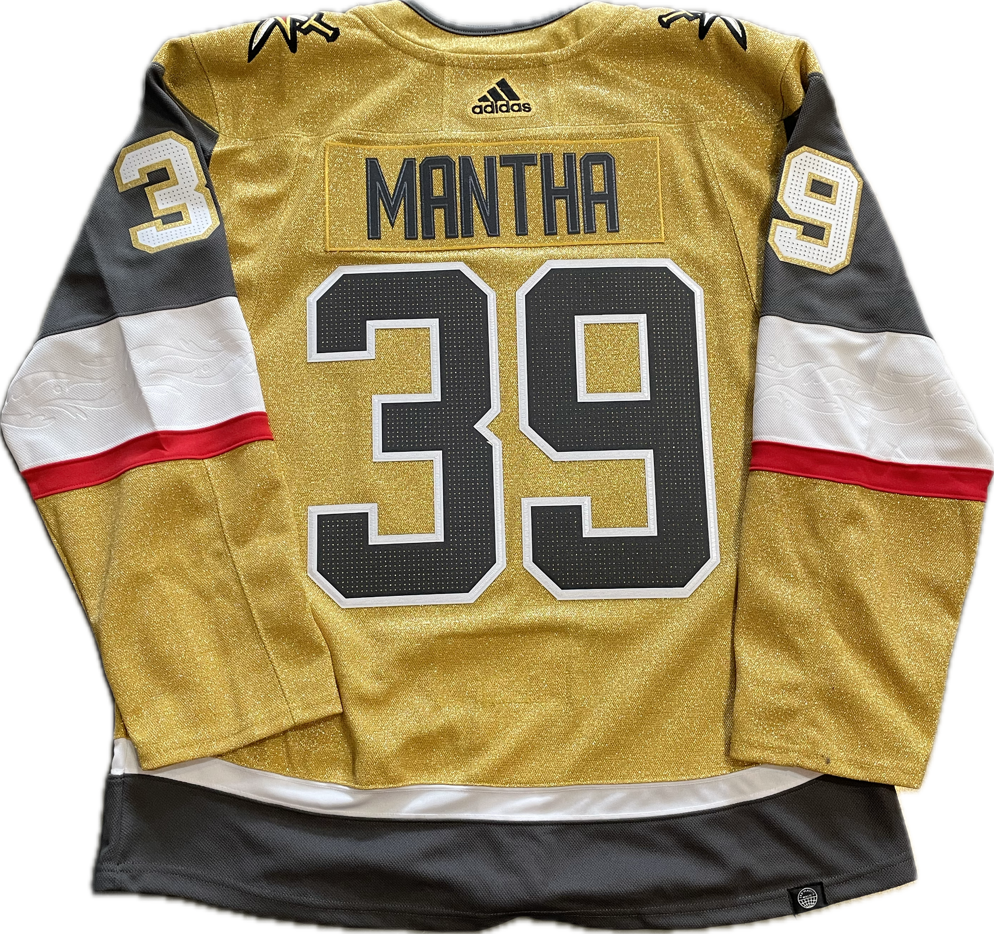 Vegas Golden Knights Anthony Mantha #39 Men's Adidas Authentic Home Jersey - Gold ***