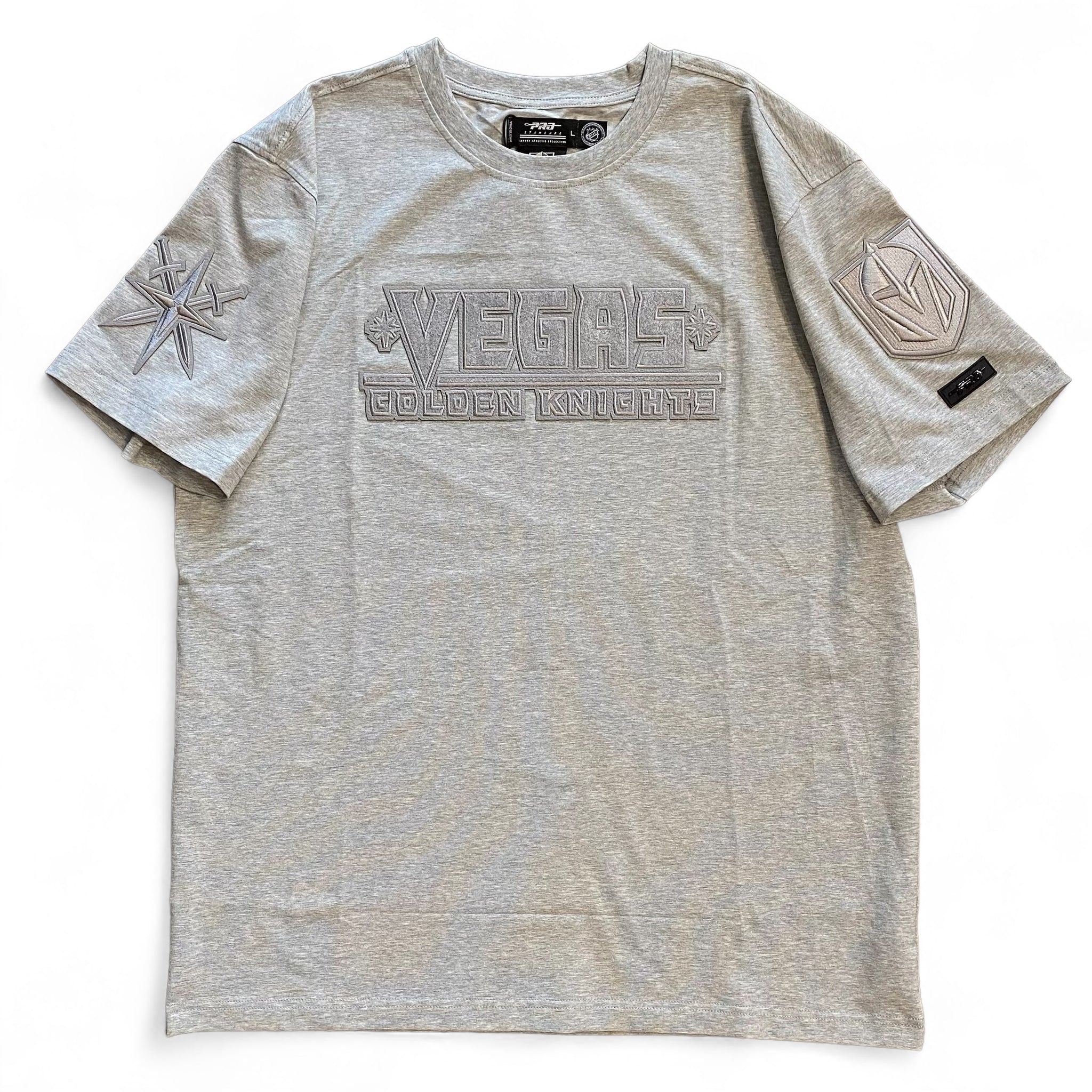 Vegas Golden Knights Men's Pro Standard Wordmark T-Shirt - Gray