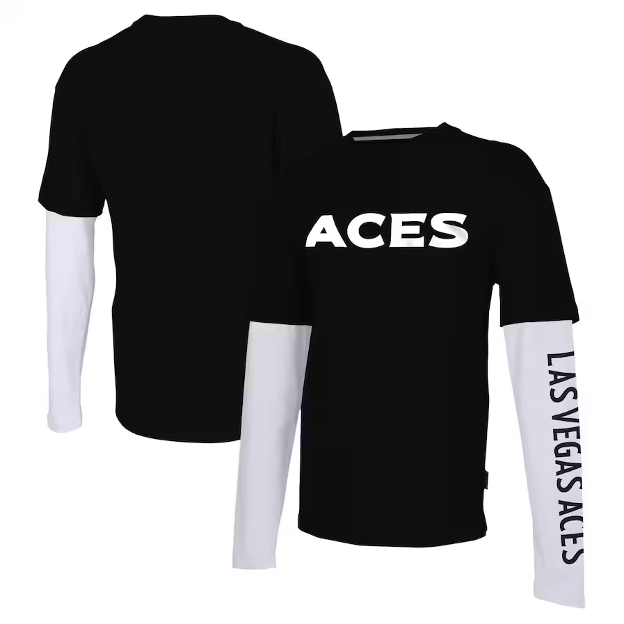 Las Vegas Aces Stadium Essentials Unisex Spectator Long Sleeve T-Shirt - Black