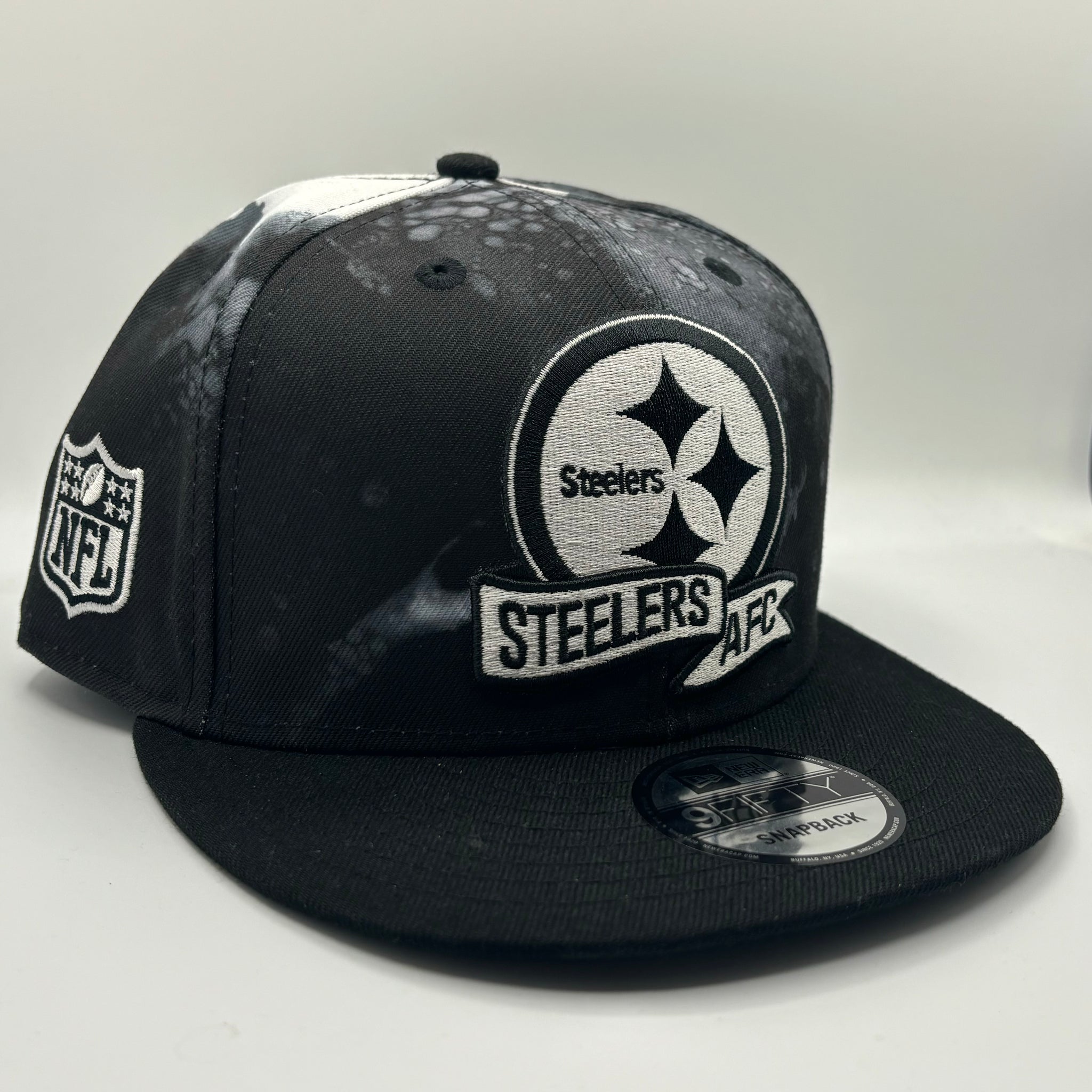 Pittsburgh Steelers 2022 Sideline 9FIFTY Ink Dye Snapback Hat