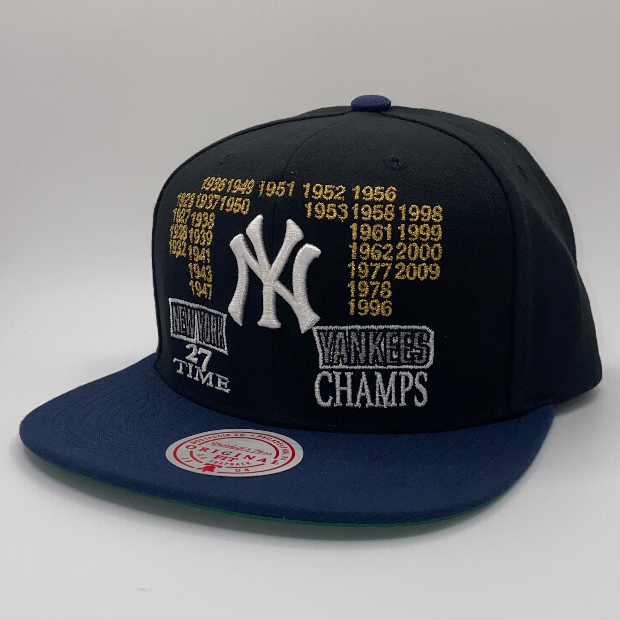 New York Yankees Mitchell & Ness "Champ Is Here" Snapback Hat