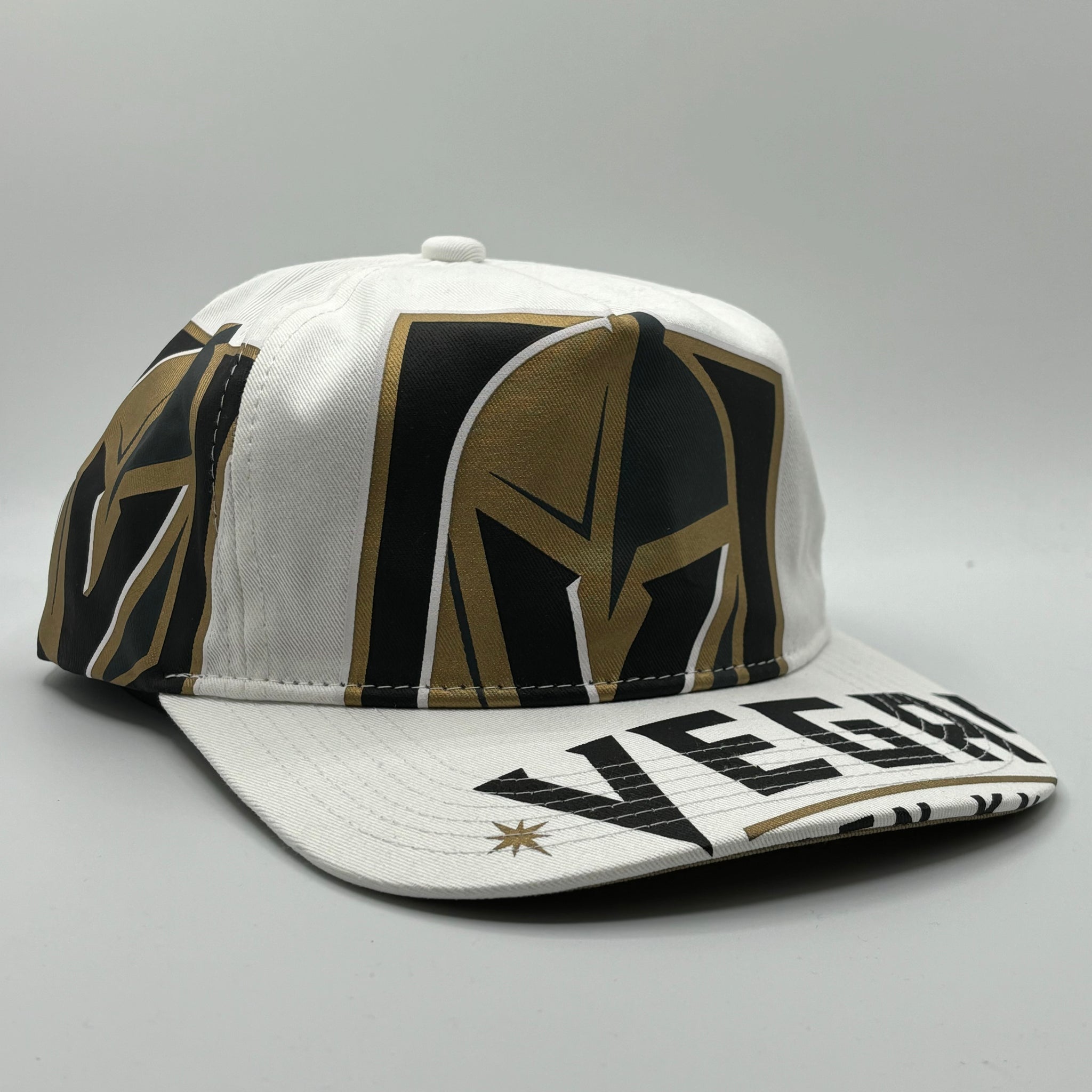 Vegas Golden Knights Mitchell & Ness In Your Face Snapback Hat