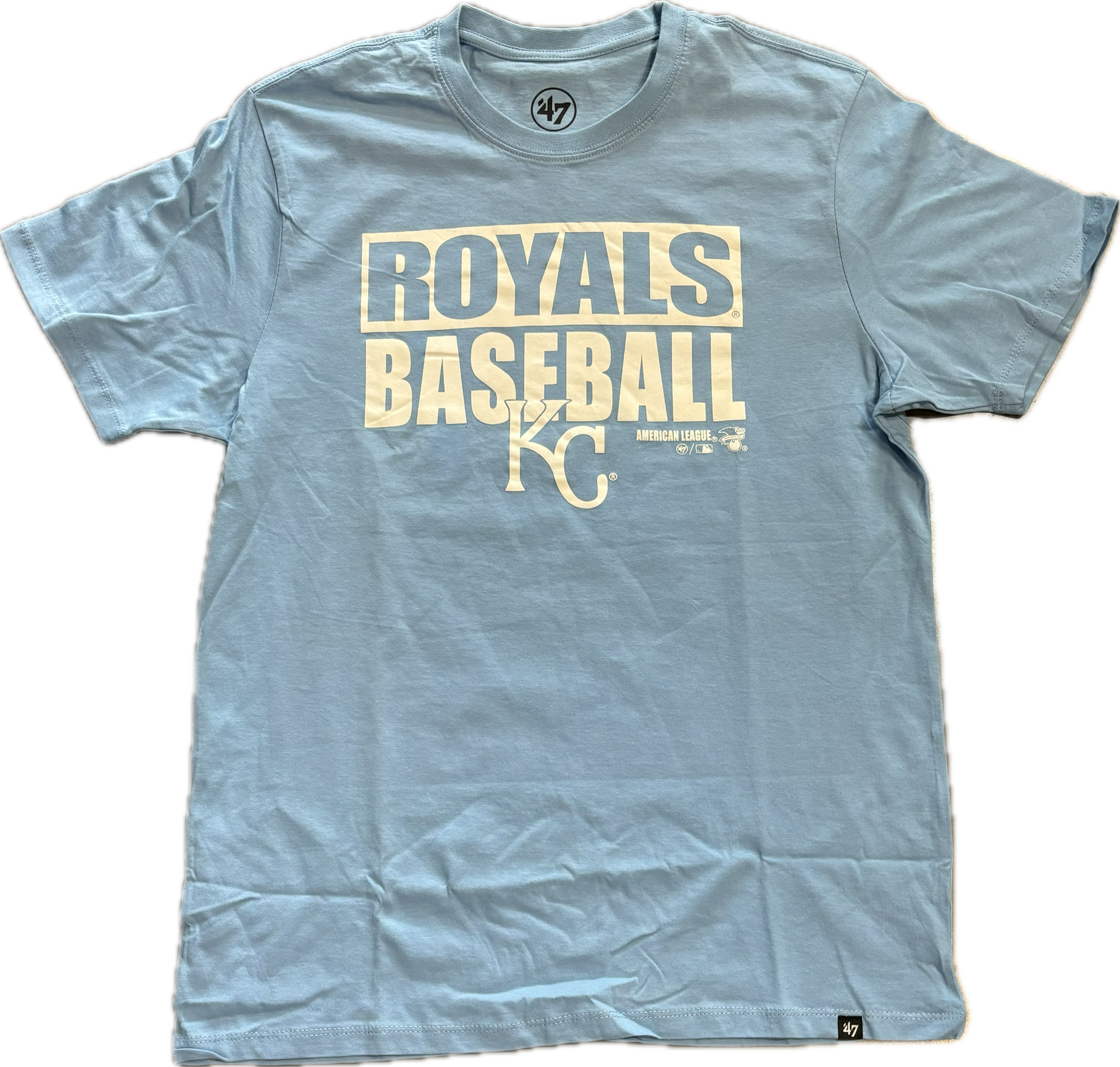 Kansas City Royals '47 Brand Men's Block Out T-Shirt