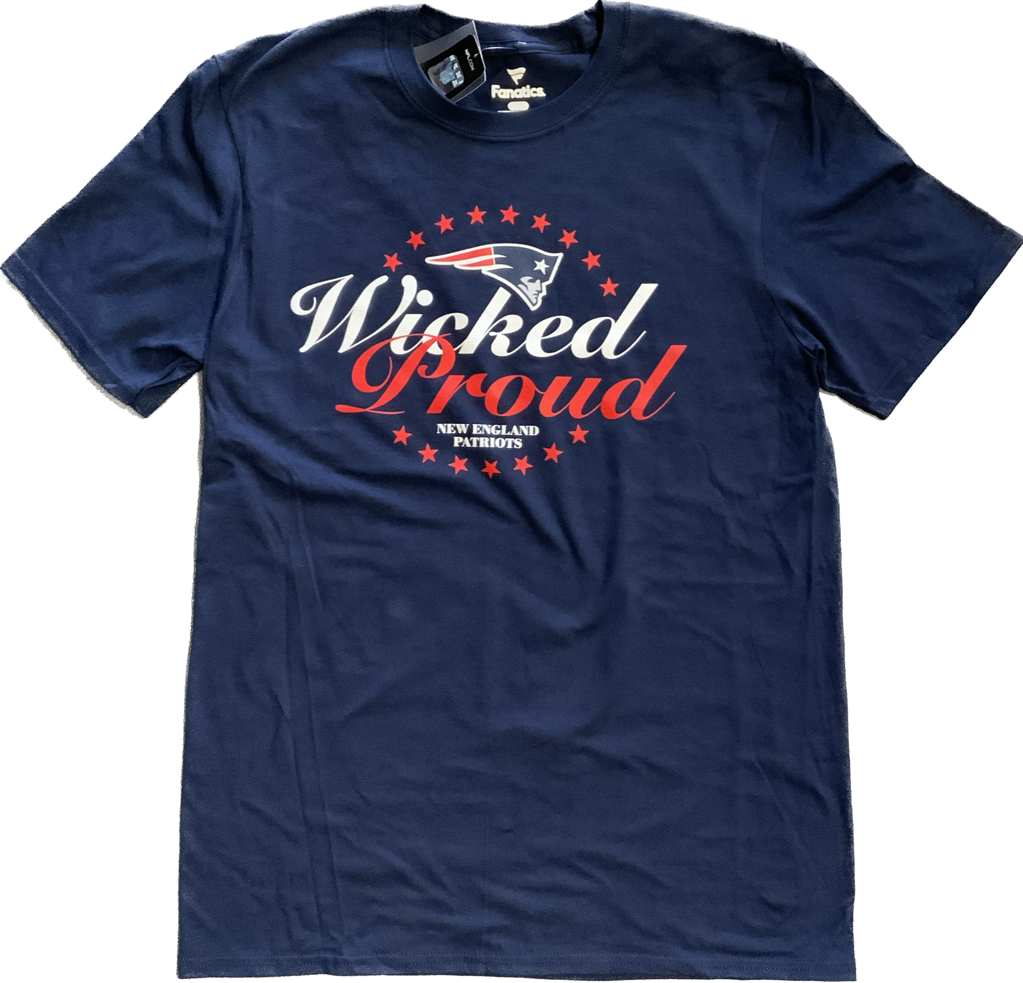 New England Patriots Wicked Proud Navy T-Shirt