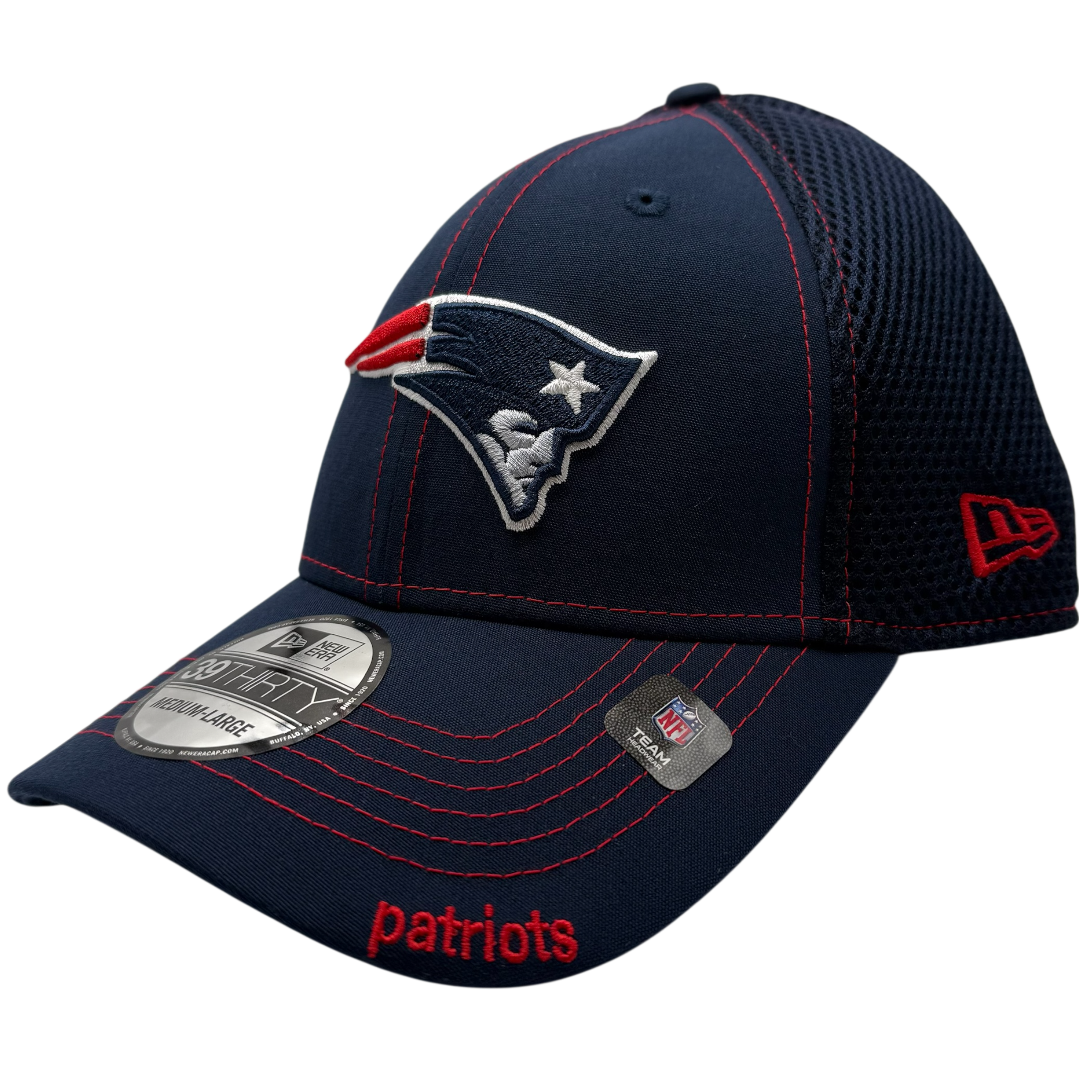 New Era 39Thirty Stretch Cap - TEAM New England Patriots New Era 39Thirty Stretch Cap - TEAM New England Patriots