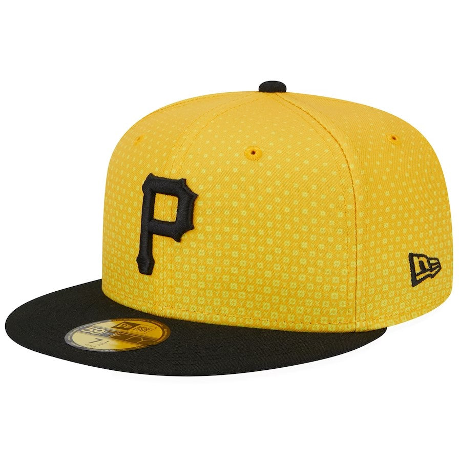 Pittsburgh Pirates New Era 59FIFTY 2023 City Connect Gold/Black Fitted Hat