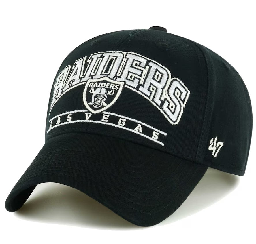 Las Vegas Raiders '47 Fletcher MVP Adjustable Hat - Black