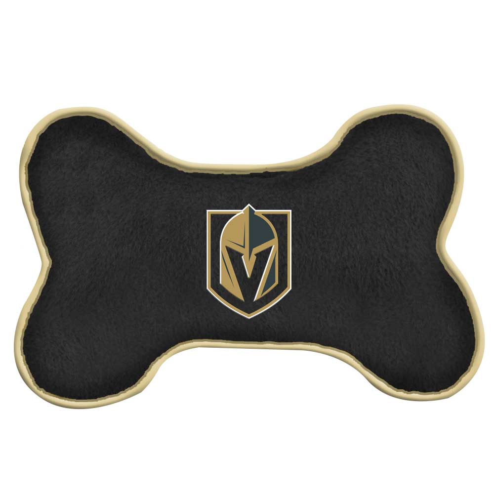 Vegas Golden Knights Bone Shaped Squeaky Dog Toy