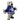 Carlton The Bear (Toronto Maple Leafs) NHL 8" Vinyl Mascot Figure