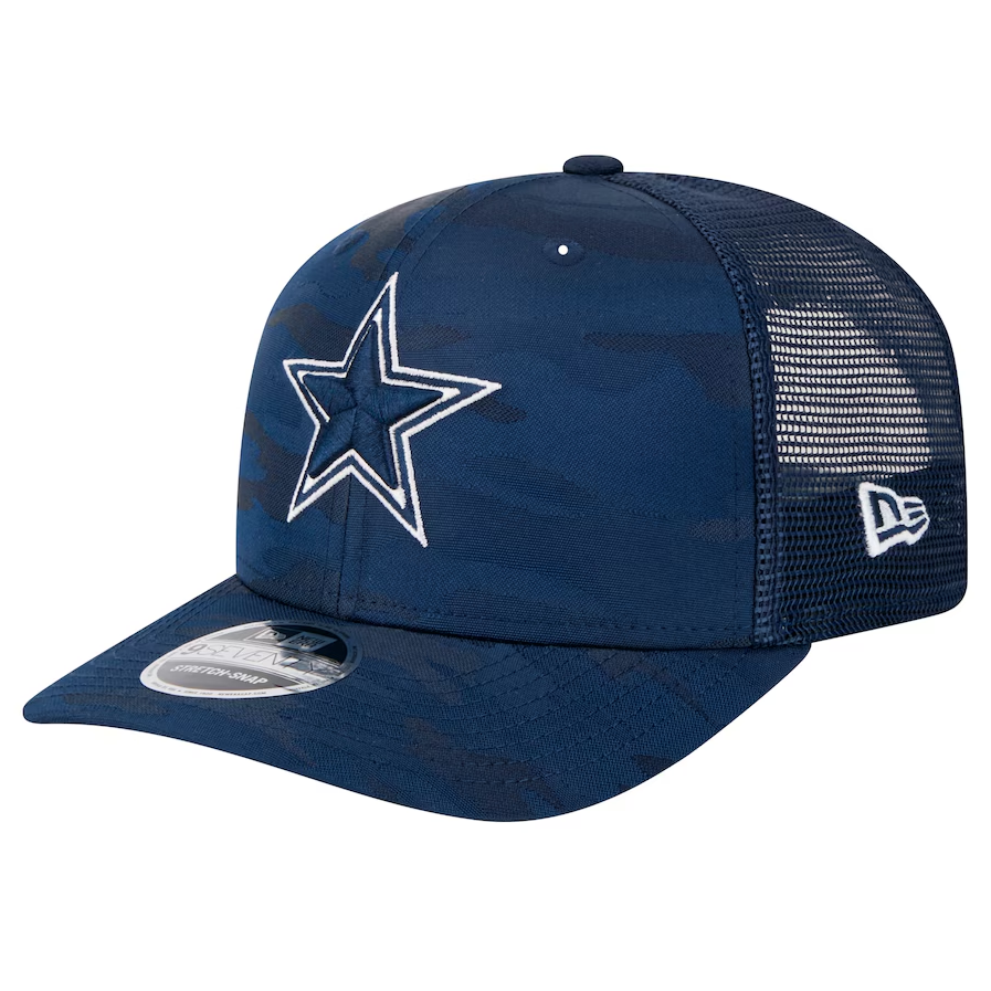 Dallas Cowboys New Era Adventure Camo Trucker 9SEVENTY Stretch Snap Ad Sports Town USA