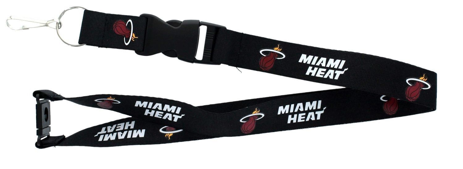 Miami Heat Wordmark Buckle Lanyard