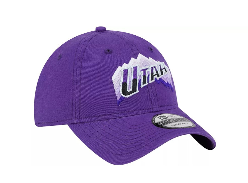 Utah Jazz 2023 City Edition 9Twenty Adjustable Slouch Hat - Purple
