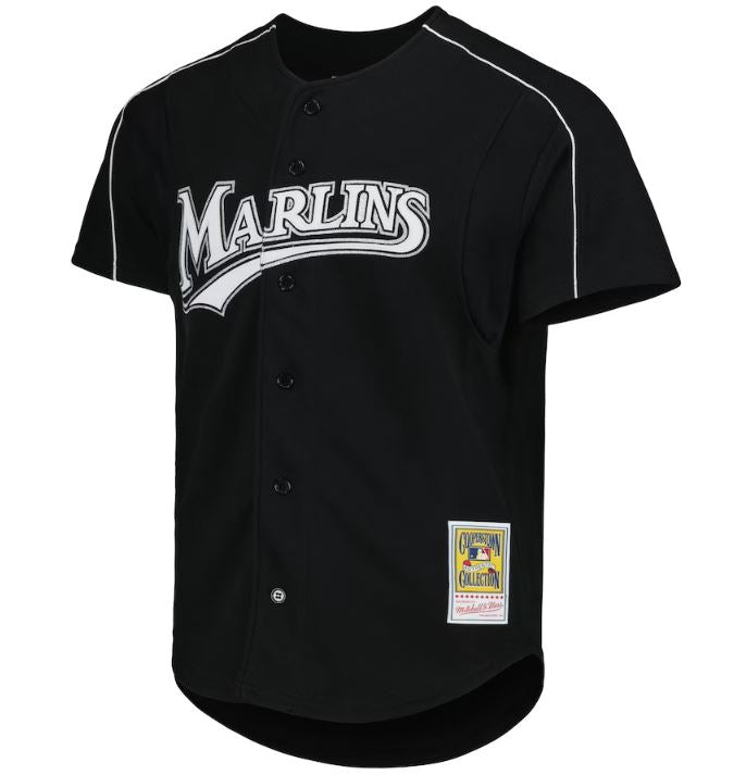 Miami Marlins Mitchell & Ness Men's Cooperstown Collection Mesh Batting Practice Jersey