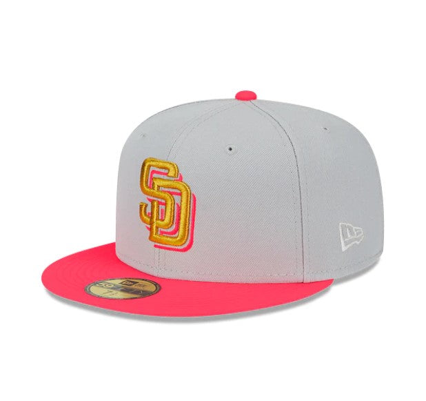 San Diego Padres New Era 59FIFTY Metallic City Fitted Hat