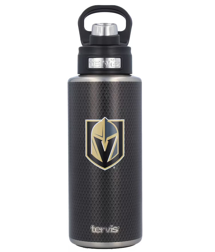 Vegas Golden Knights Tervis 32oz. Puck Stainless Steel Wide Mouth Water Bottle