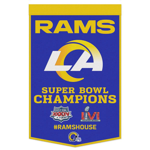 Lakers Championship Banner Wool