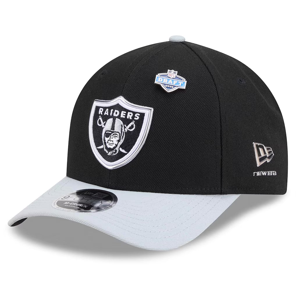 Las Vegas Raiders New Era 2026 NFL Draft 9FORTY M-Crown Adjustable