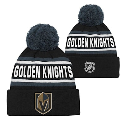 Vegas Golden Knights Youth Pom Beanie Hat