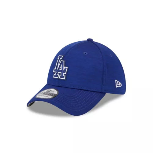 Los Angeles Dodgers New Era 39THIRTY 2023 Clubhouse Alternate LA Logo Stretch Fit Hat