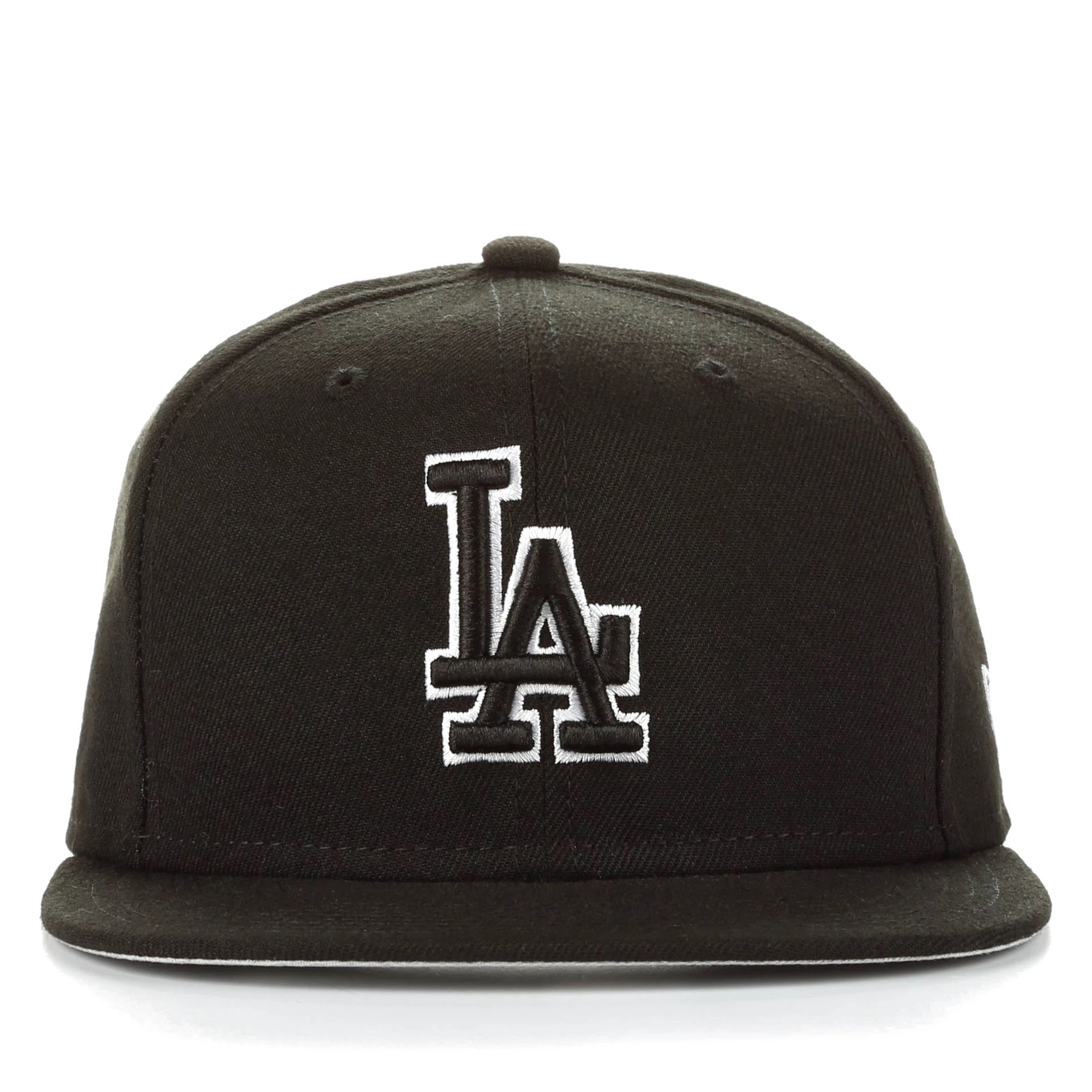 Los Angeles Dodgers 59FIFTY Fitted League Basic Wool White Outline