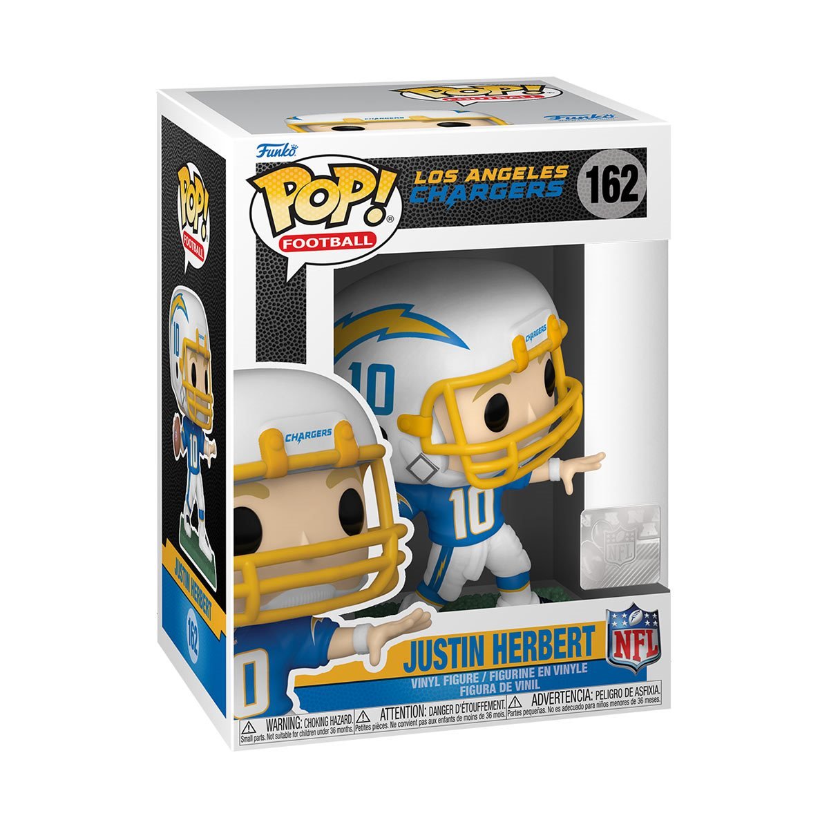Funko - Los Angeles Chargers Justin Herbert Chargers Funko Pop -#162
