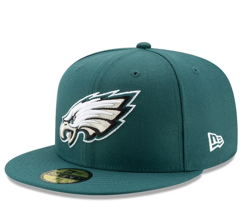 Philadelphia Eagles Midnight Green Omaha 59FIFTY Fitted Hat ***