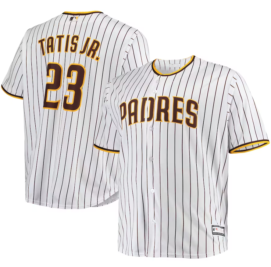 Fernando Tatis San Diego Padres Toddlers Official Player Baseball Jersey –  White***