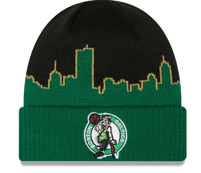 Boston Celtics New Era 2022 Tip-Off Cuffed Knit Beanie