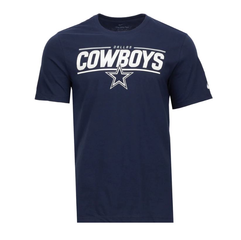 Nike Men's Dallas Cowboys Legend Logo Grey T-Shirt - Each