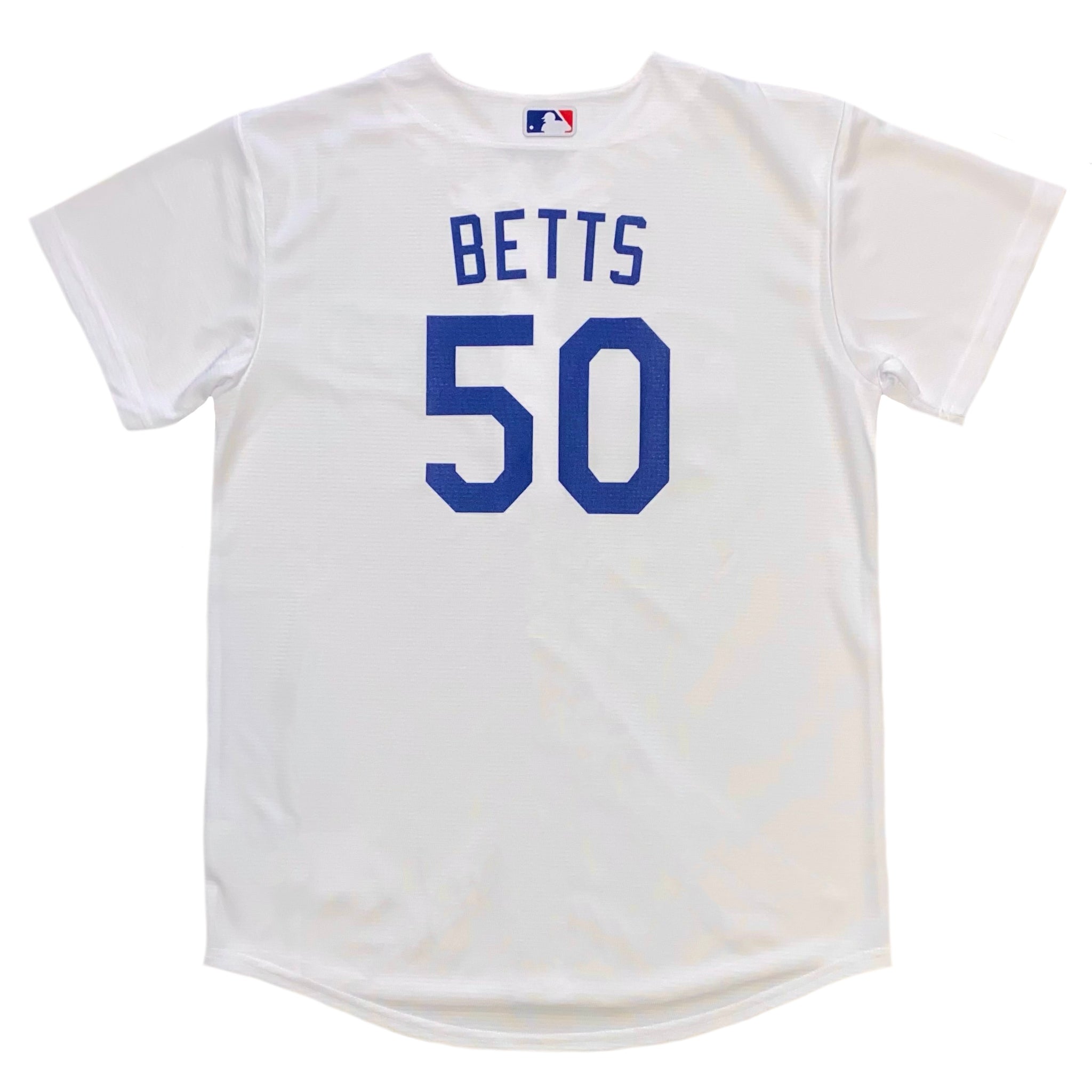 Los Angeles Dodgers Youth Mookie Betts White Jersey