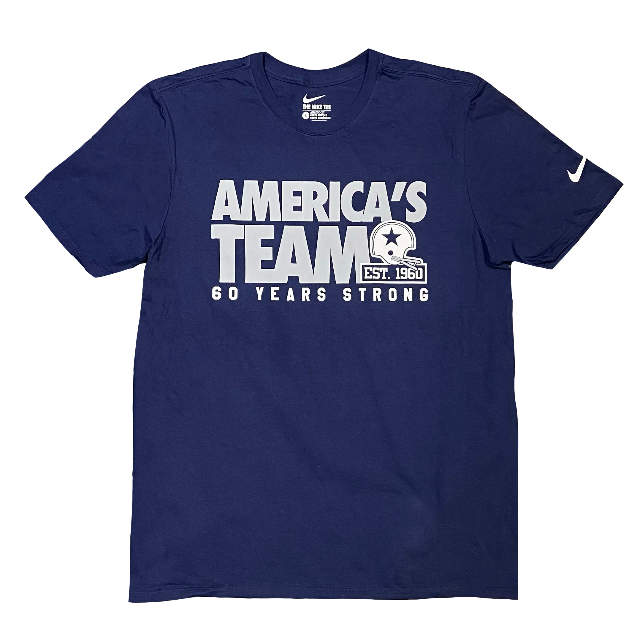 Dallas Cowboys America's Team, 60 Years Strong Men's Shirt *** – Sports  Town USA