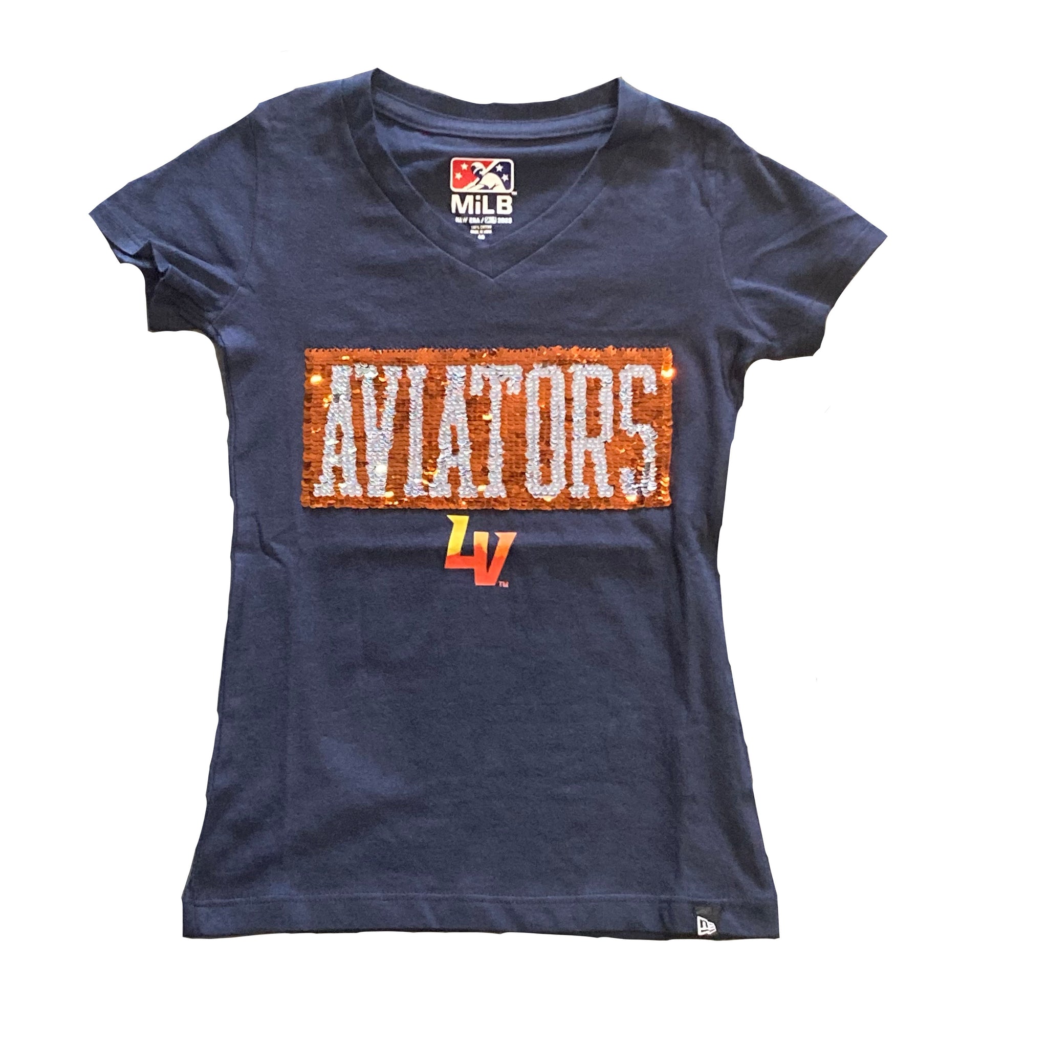 Las Vegas Aviators Sequin Girls T-Shirt