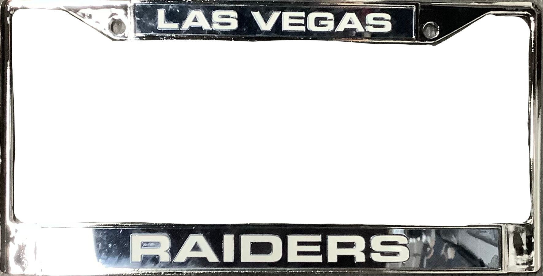 Las Vegas Raiders License Frame- Las Vegas Logo License Plate Holder