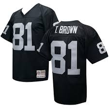 Raiders Tim Brown #81 Legacy Jersey - Black
