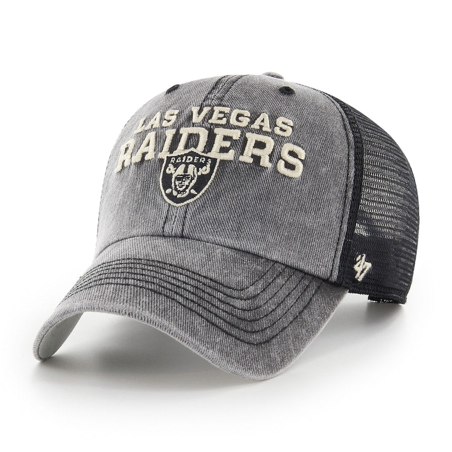 Las Vegas Raiders '47 Drumlin Trucker Clean Up Snapback Hat