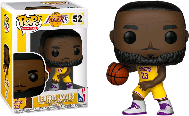 Funko POP! NBA: Lakers Lebron James #52