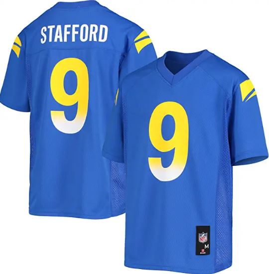 Los Angeles Rams Youth Matthew Stafford #9 Mid Tier Jersey