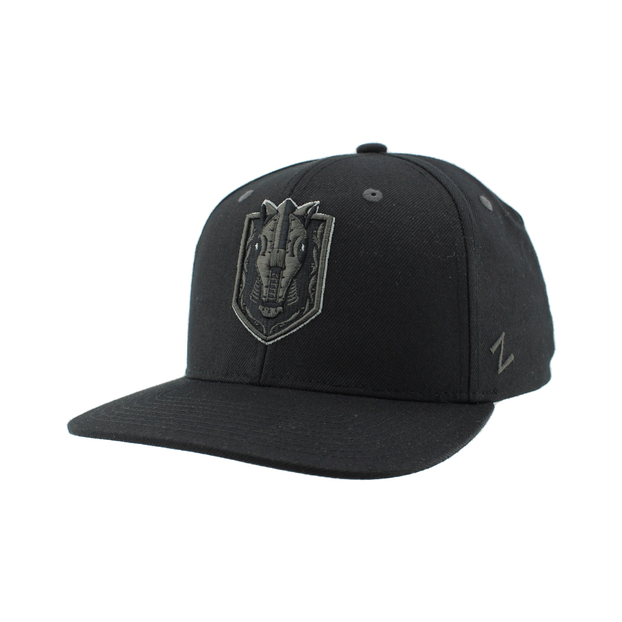 Henderson Silver Knights Tonal Black Out Hat