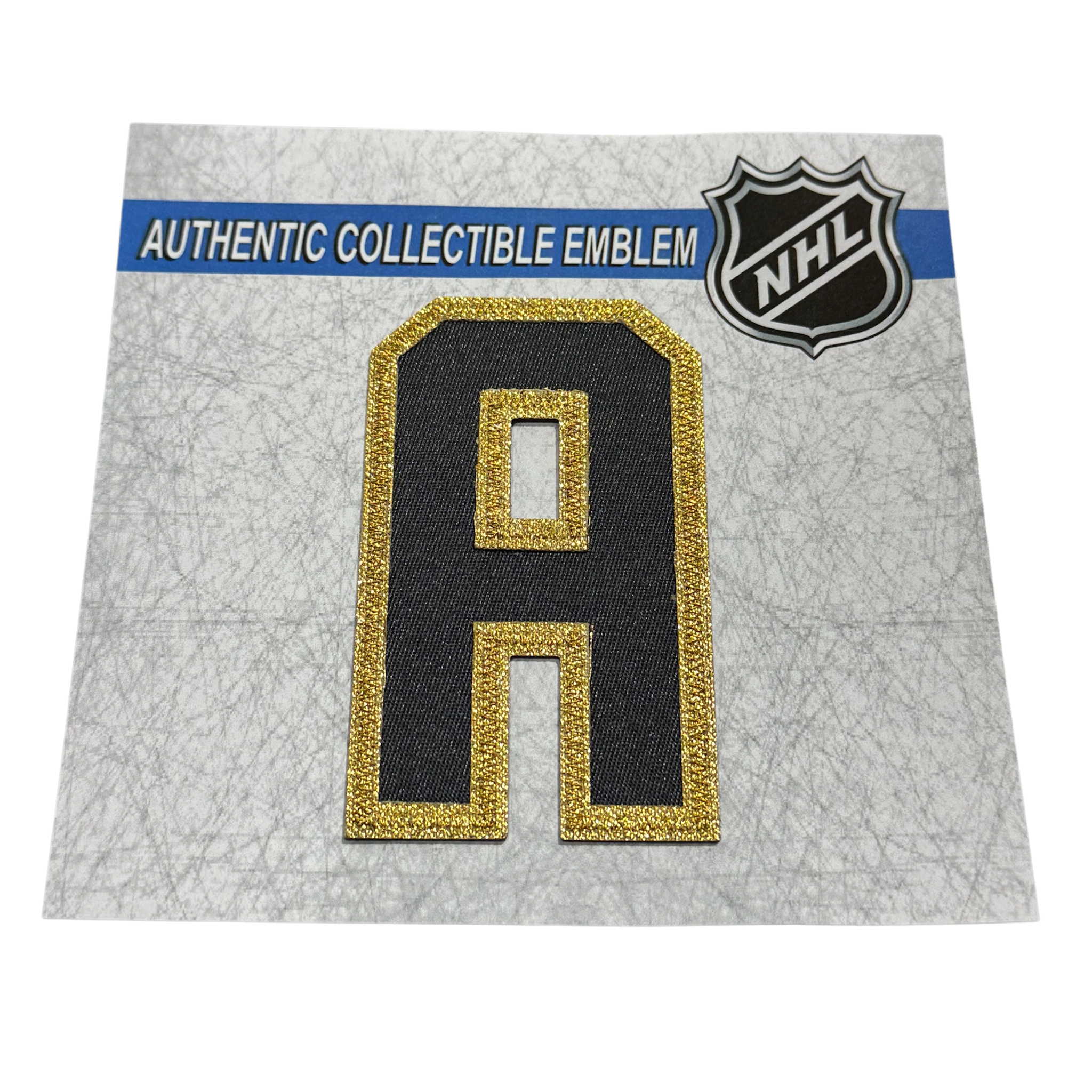 Official Vegas Golden Knights ASSISTANT CAPTAIN PATCH - White Jersey ***