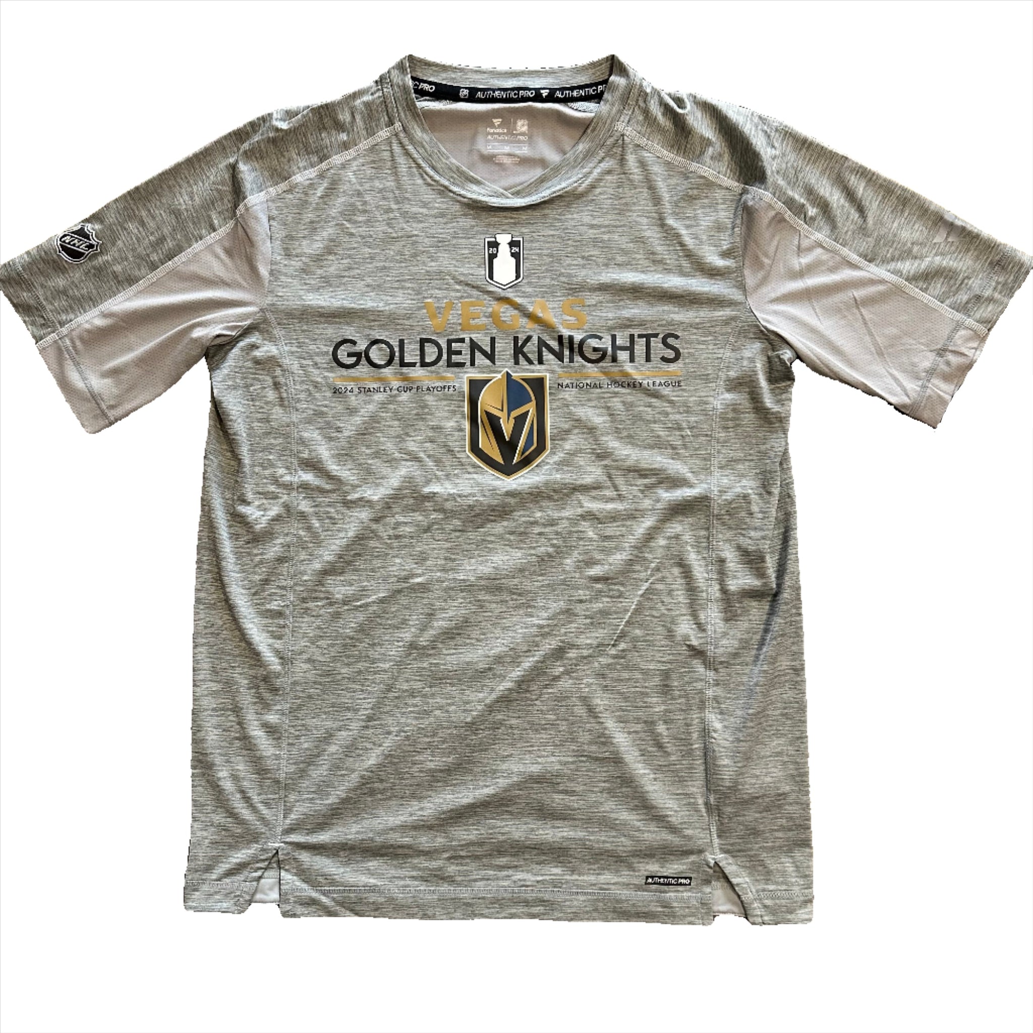 Vegas Golden Knights 2024 Playoffs Pro Prime Player T-Shirt ***