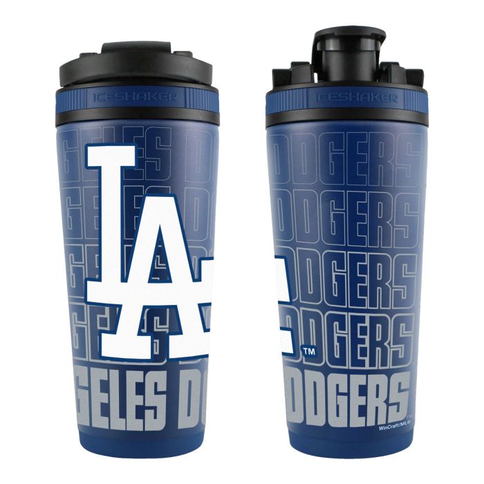 Los Angeles Dodgers 26oz 4D Stainless Steel Ice Shaker
